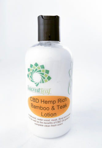 Sacred Leaf best CBD lotion