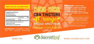 Sacred Leaf best CBD tincture