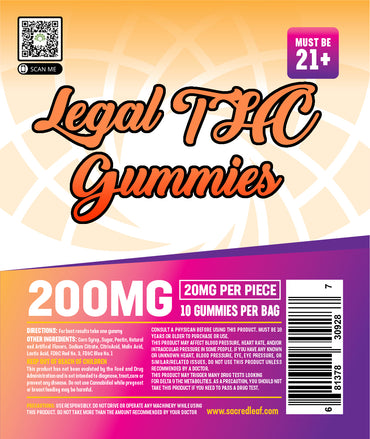 Legal THC (D9) Gummies
