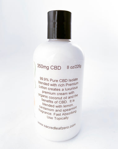 Sacred Leaf best CBD lotion