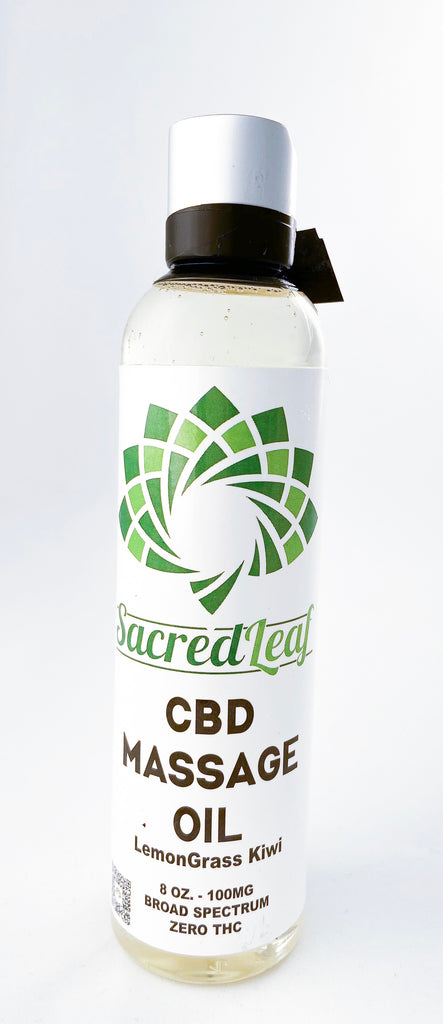 Sacred Leaf best CBD massage oil