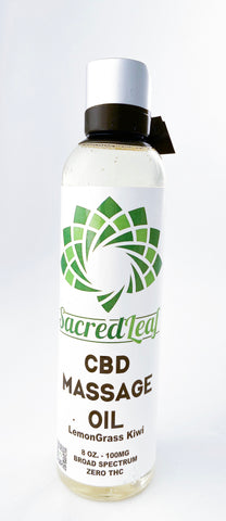 Sacred Leaf best CBD massage oil