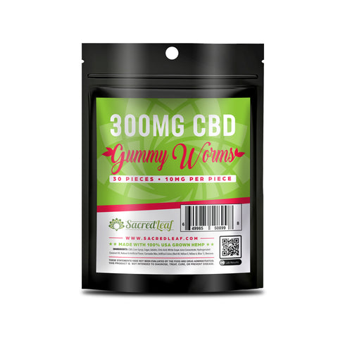 CBD Gummy 30 Packs - 300MG - 10MG Each