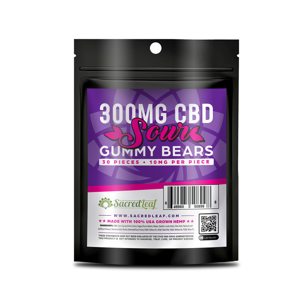 Nana Cream CBD GUMMIES  300mg 30 Count 10mg ea.